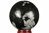 Polished Snowflake Stone Sphere - Pakistan #187578-1